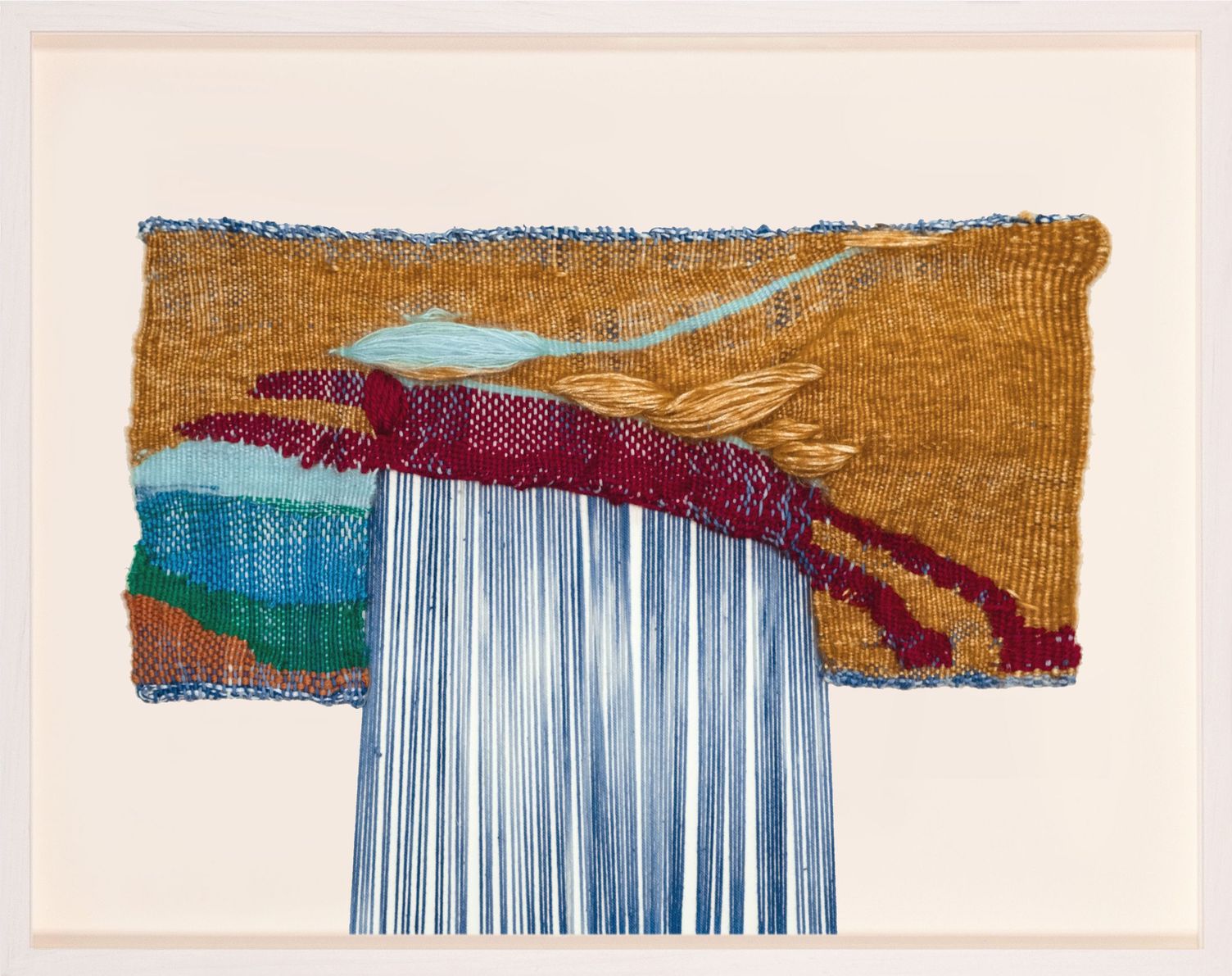 All For Us to Enjoy (2026), Woven Painting by Claudia Hill
