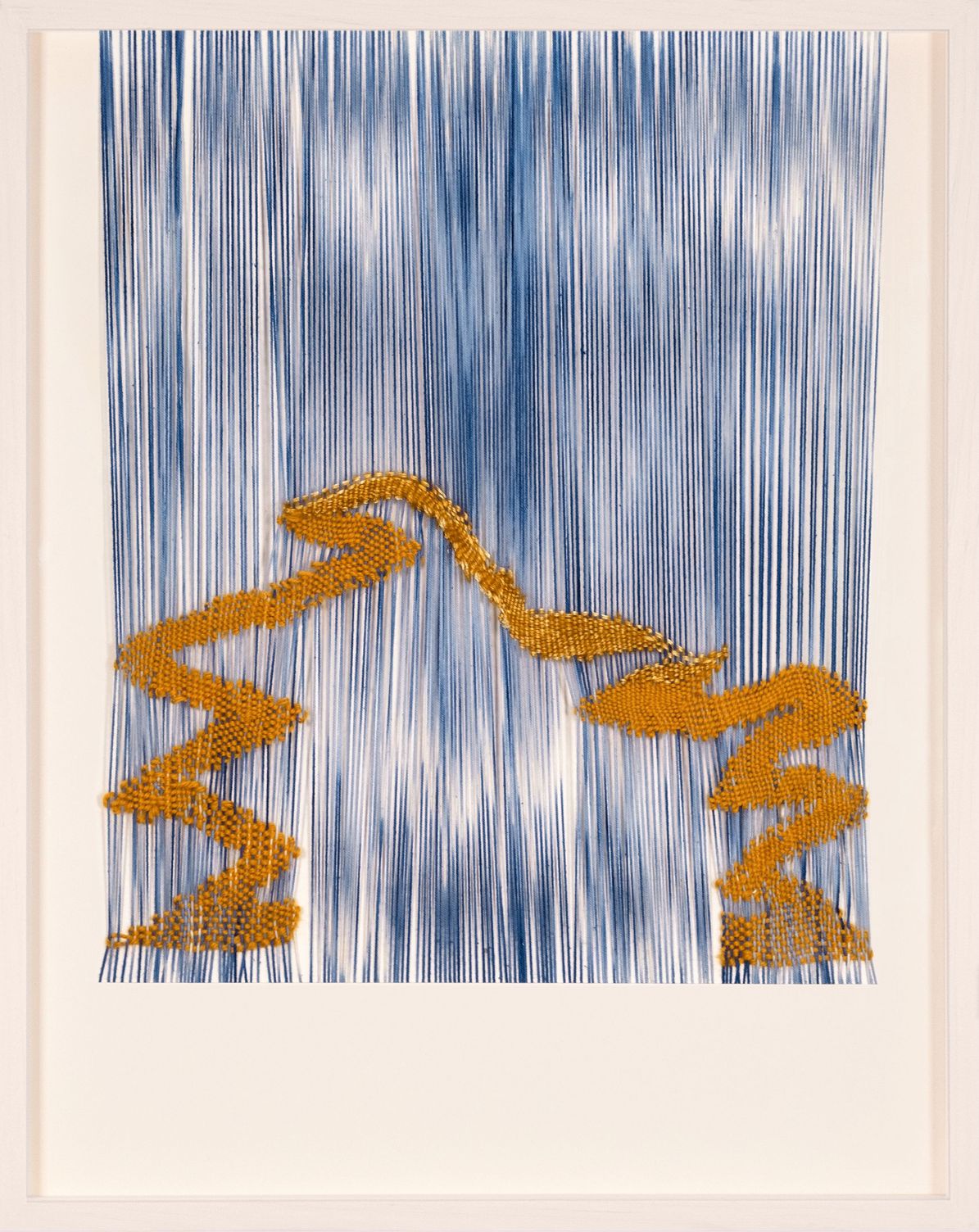 It is a Journey (2026), Woven Painting by Claudia Hill