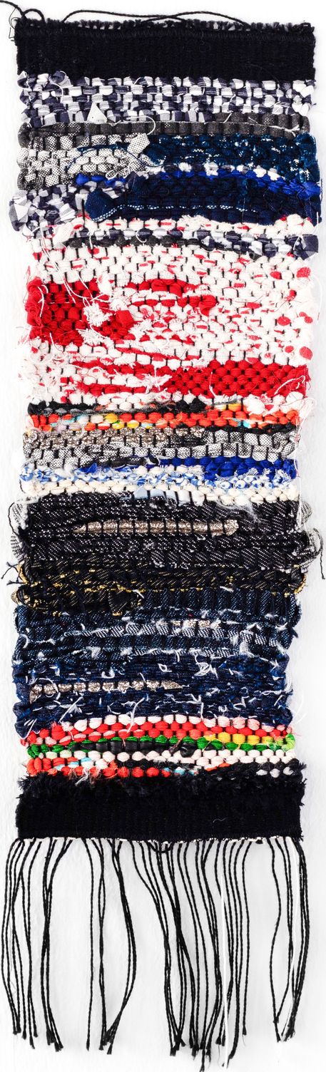 Let the Journey Begin (2011), Woven Painting by Claudia Hill