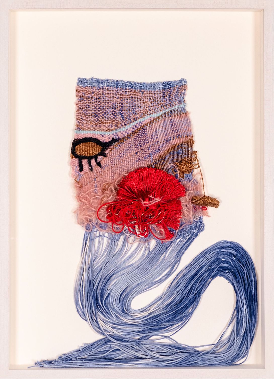 The Air is Fragrant (2026), Woven Painting by Claudia Hill