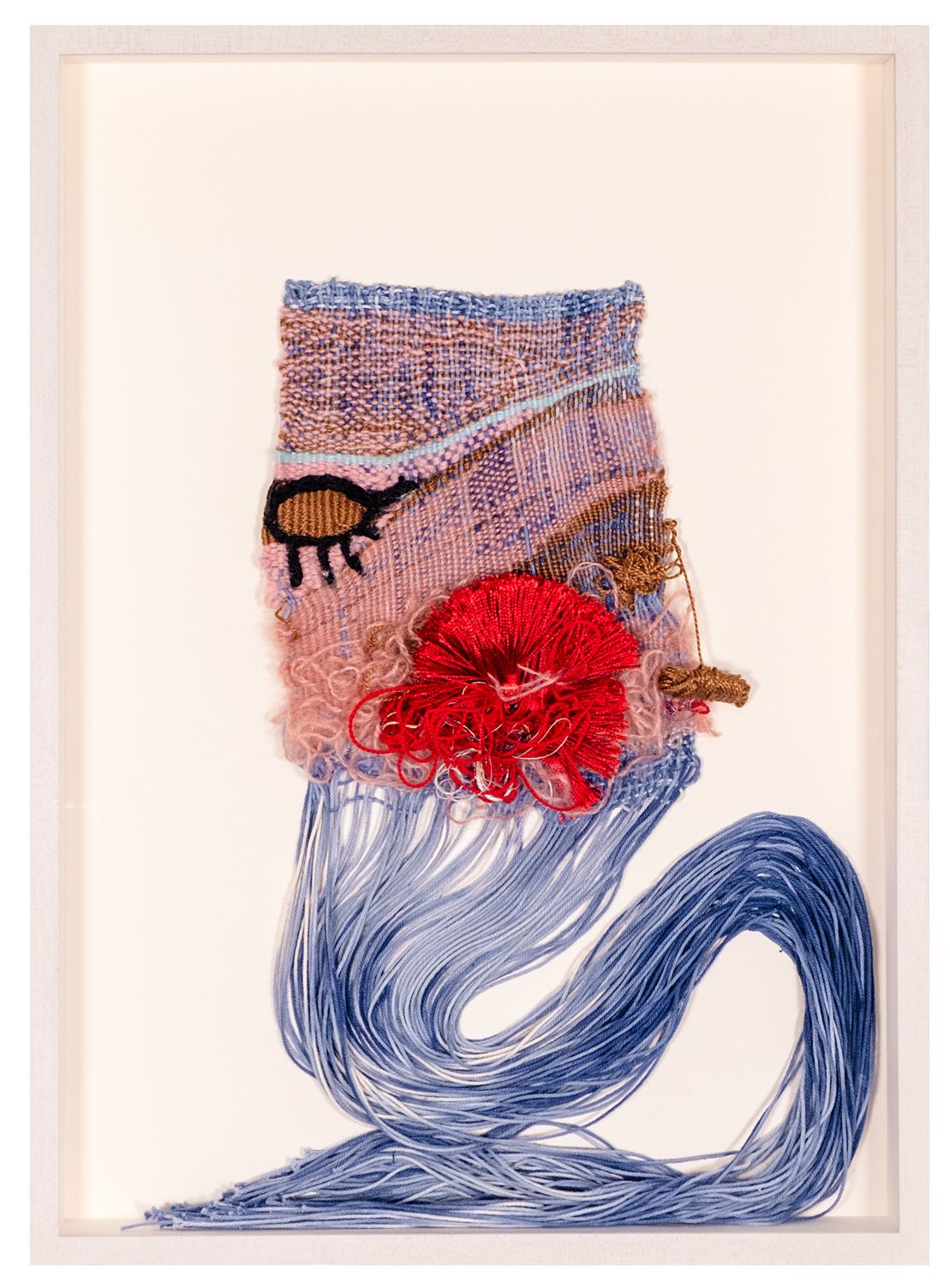 The Air is Fragrant (2026), Woven Painting by Claudia Hill