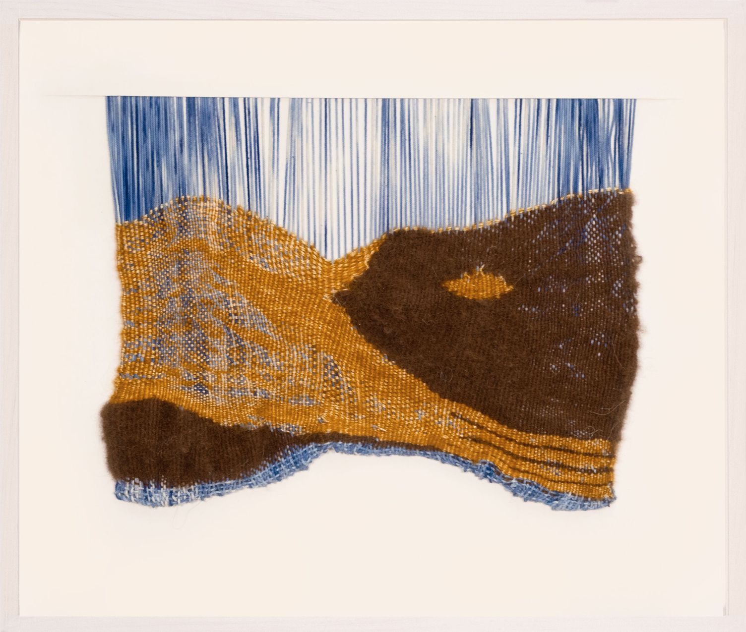The Temperature Sweet (2026), Woven Painting by Claudia Hill
