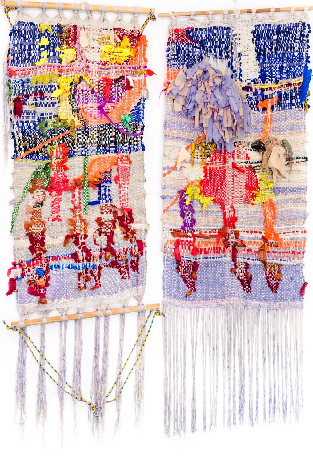 Love is as Love Does (2022), Woven Panel by Claudia Hill