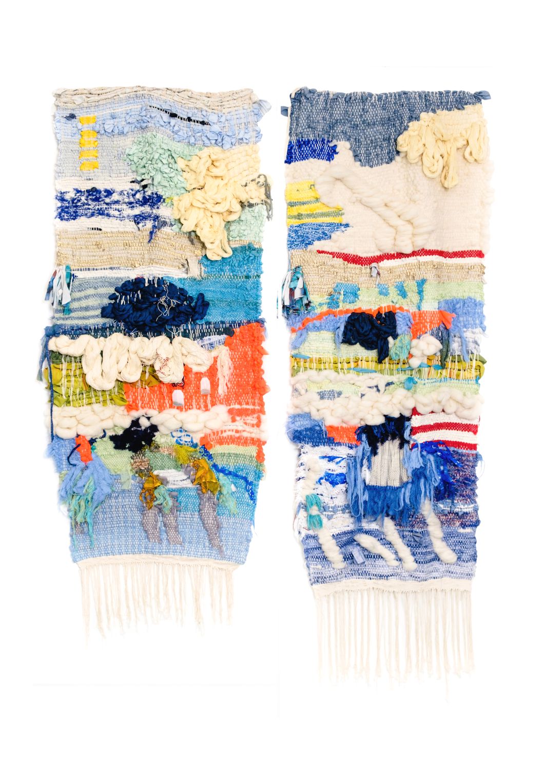 Nº5 (2022), Woven Panel by Claudia Hill