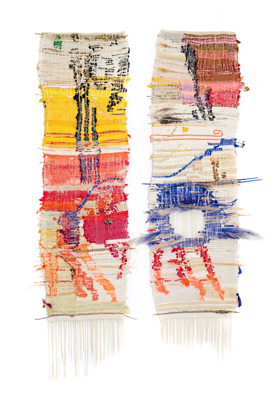What's The Matter (2021), Woven Panel by Claudia Hill