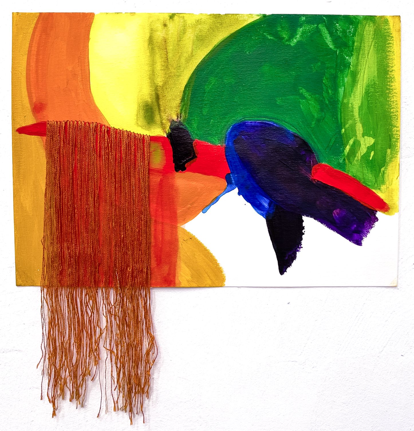 Hanging (2018), Work on Paper by Claudia Hill
