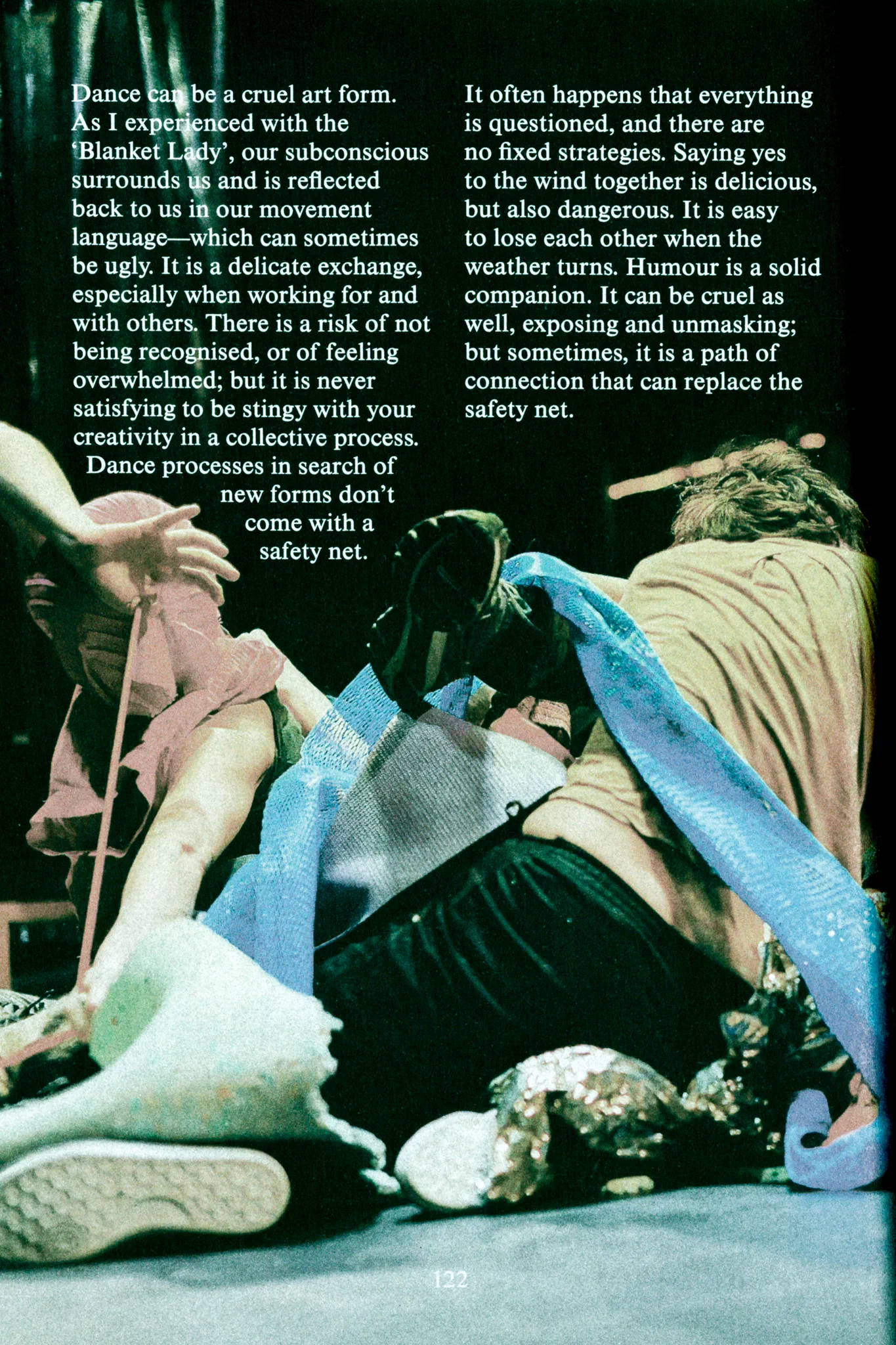 Image of excerpt from Books: Let’s Not Get Used to This Place
