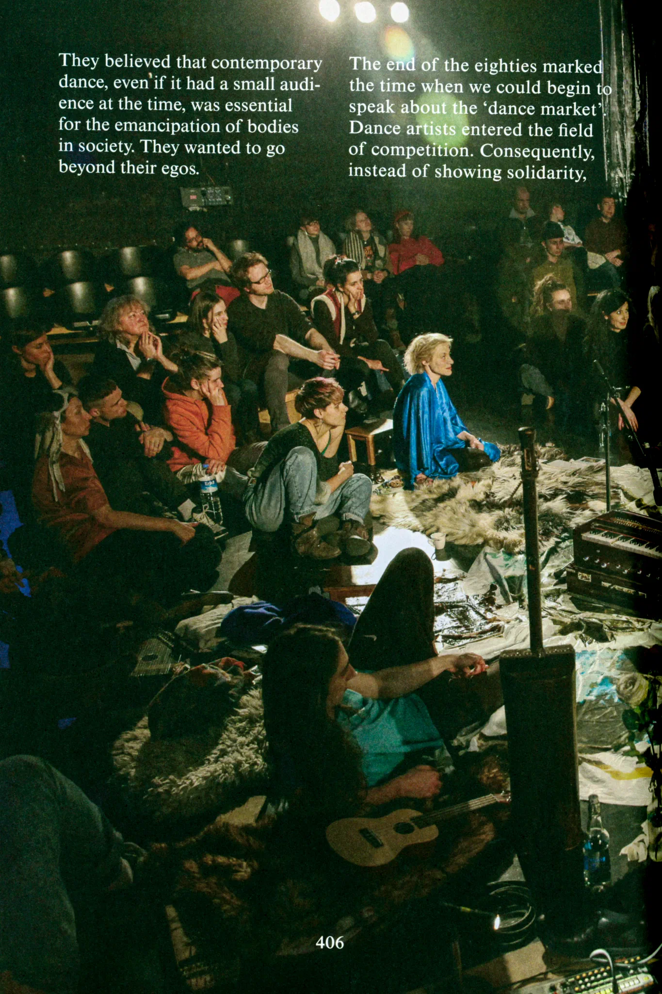 Image of excerpt from Books: Let’s Not Get Used to This Place