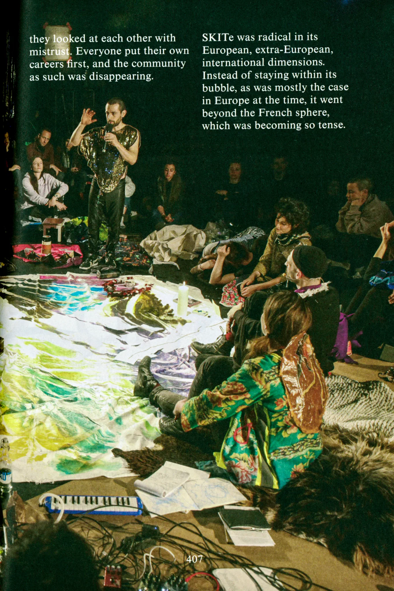 Image of excerpt from Books: Let’s Not Get Used to This Place
