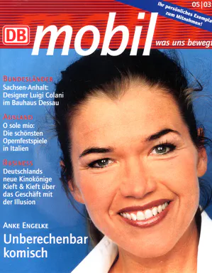 Cover photo of DB mobil: May 2003