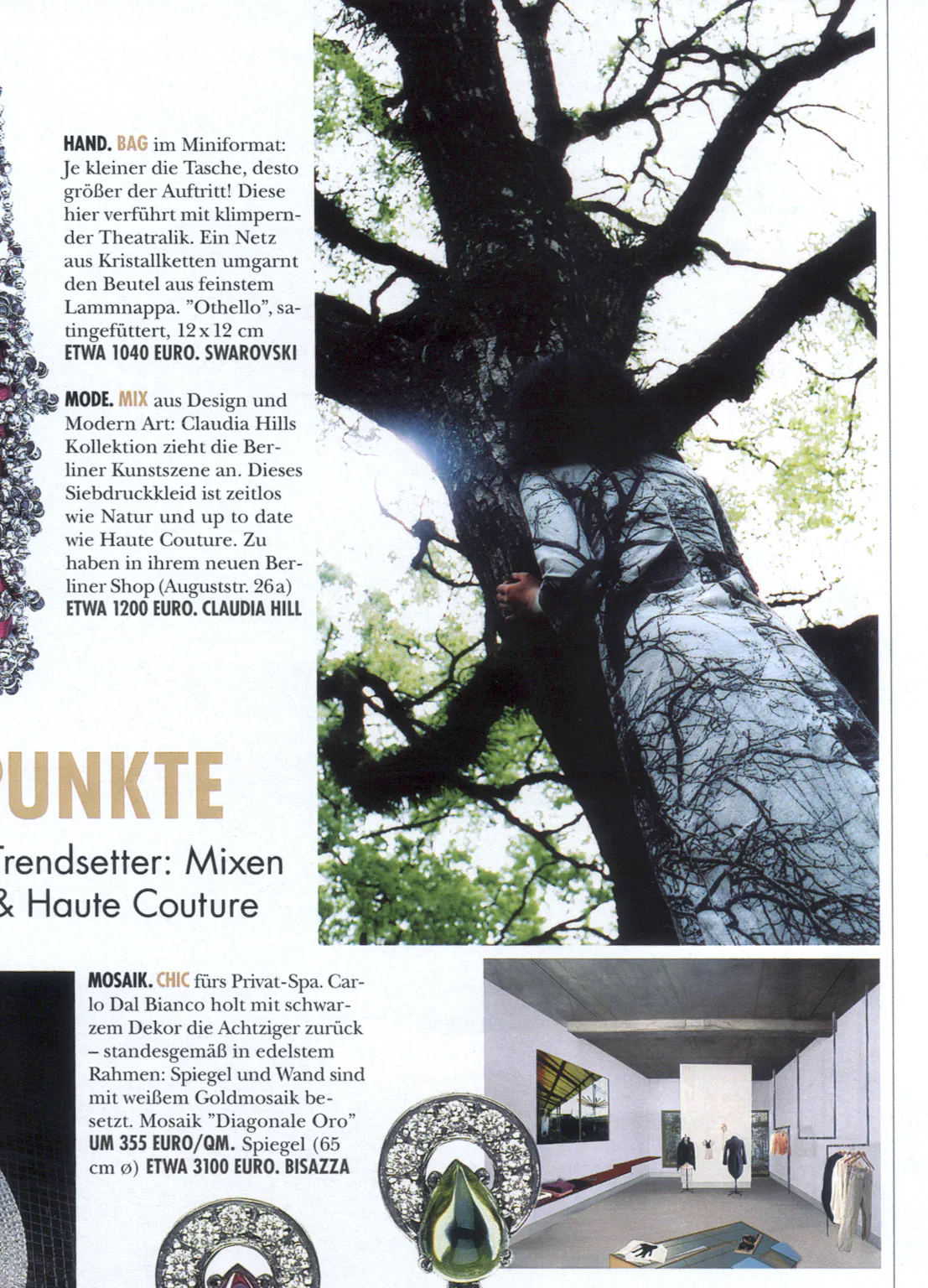 Image of excerpt from Elle Decoration Germany: January/February 2005