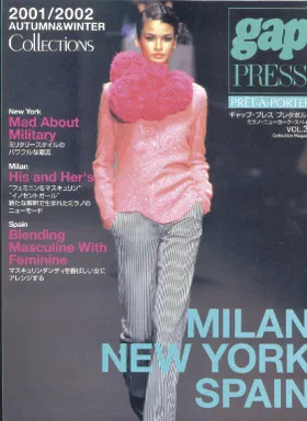 Cover photo of gap Press Prêt-à-Porter: 2001/2002 Autumn & Winter