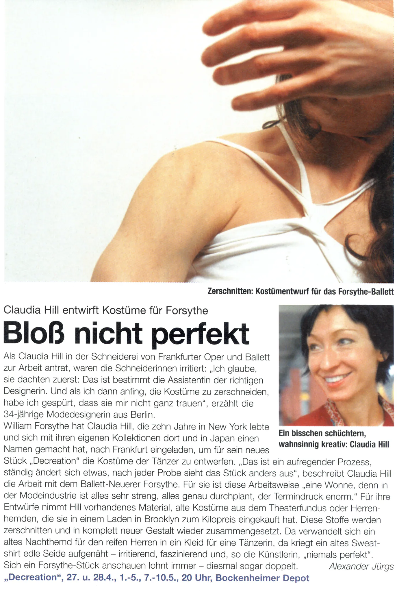 Image of excerpt from Prinz Frankfurt: May 2003